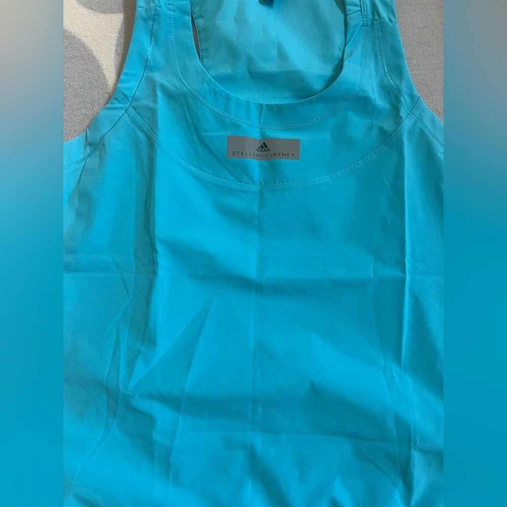 Adidas by Stella McCartney Top Light Blue Size M - Picture 3 of 14
